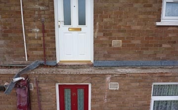 Blackpool Coastal Housing block where a balcony collapsed